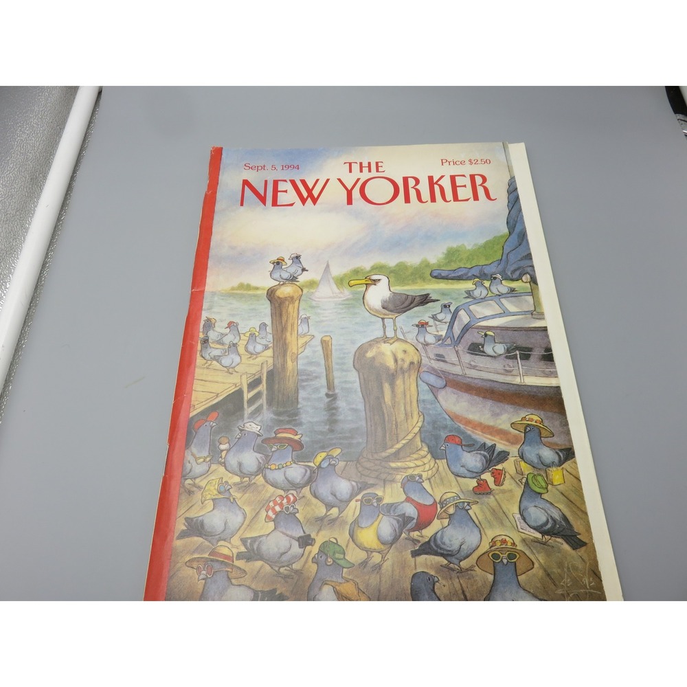 Vintage The New Yorker Magazine September 5 1994 Seagull Pigeon Cover Art